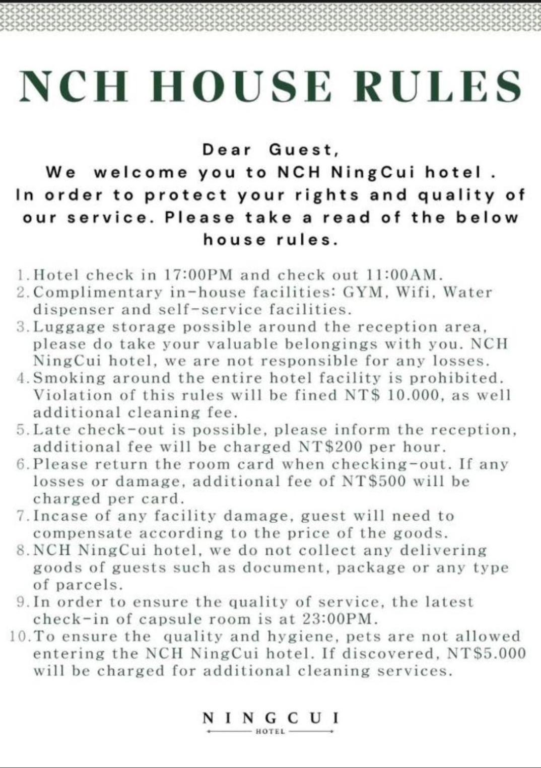 P Inn Tainan Bagian luar foto